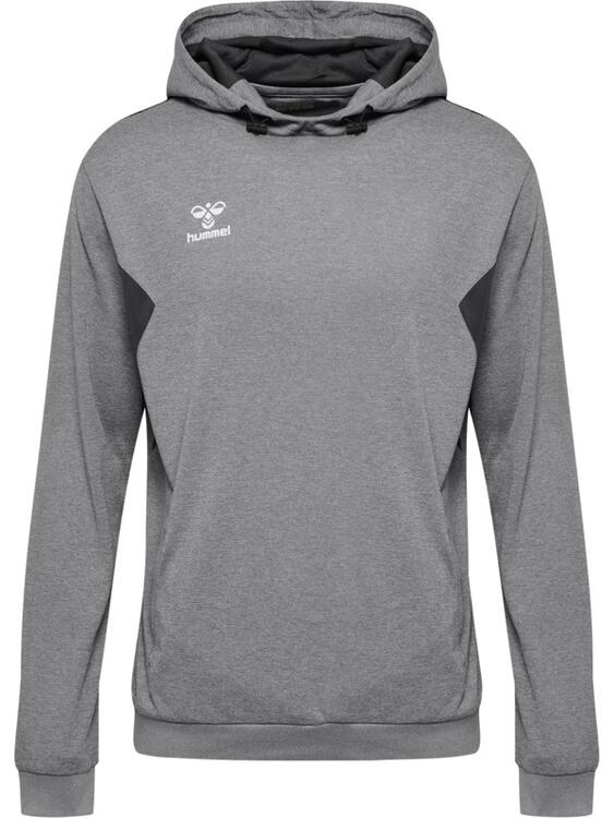 Hummel Authentic 24 Poly Hoodie 219976 GREY MELANGE - Gr. XS von Hummel
