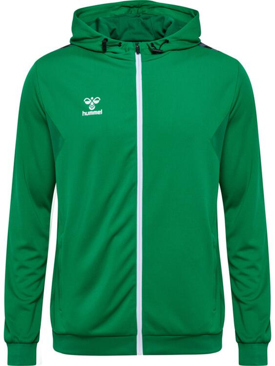 Hummel Authentic 24 Poly Zip Hoodie 219979 JELLY BEAN - Gr. XL von Hummel