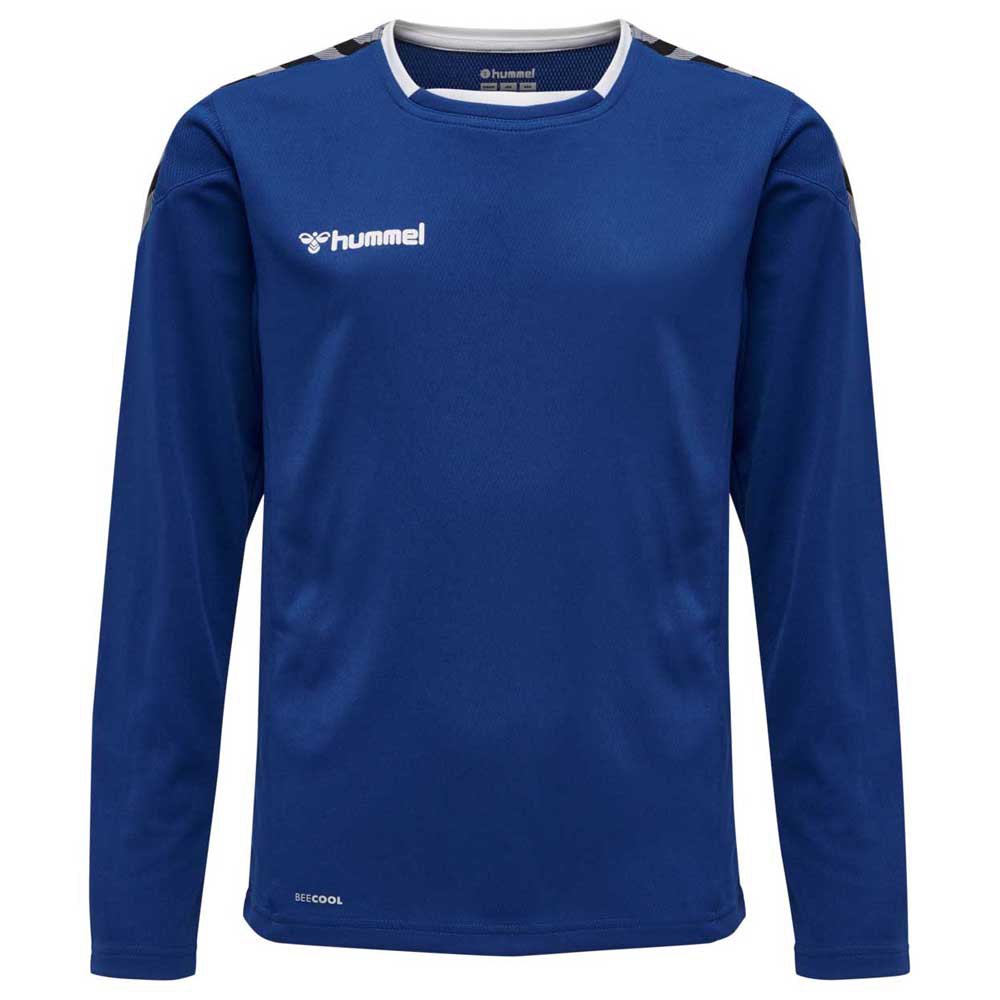 Hummel Authentic Poly Long Sleeve T-shirt Blau 10 Years Junge von Hummel