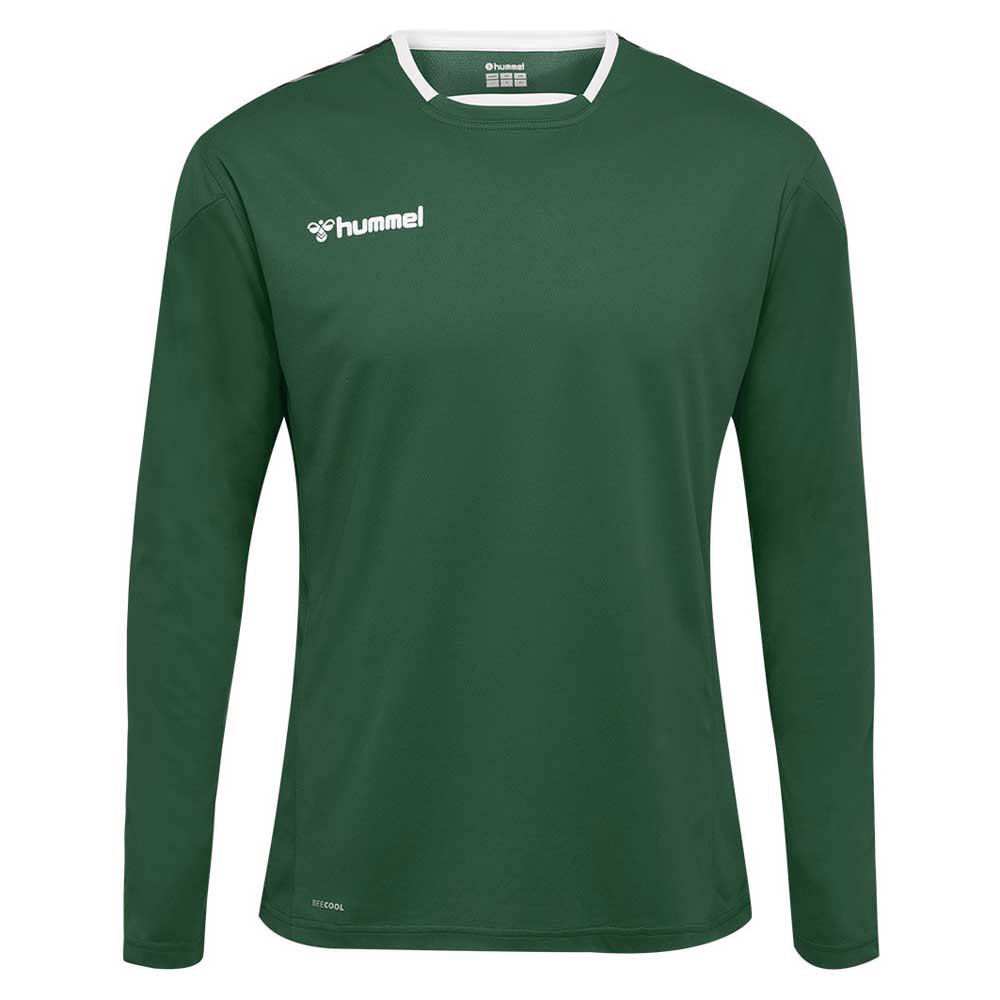 Hummel Authentic Poly Long Sleeve T-shirt Grün 6 Years Junge von Hummel