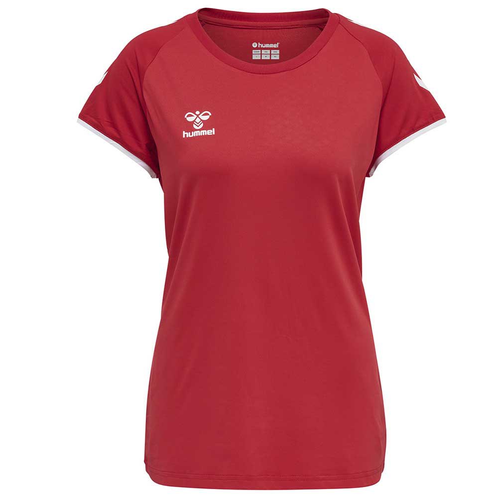 Hummel Core Volley Stretch Short Sleeve T-shirt Rot S Frau von Hummel