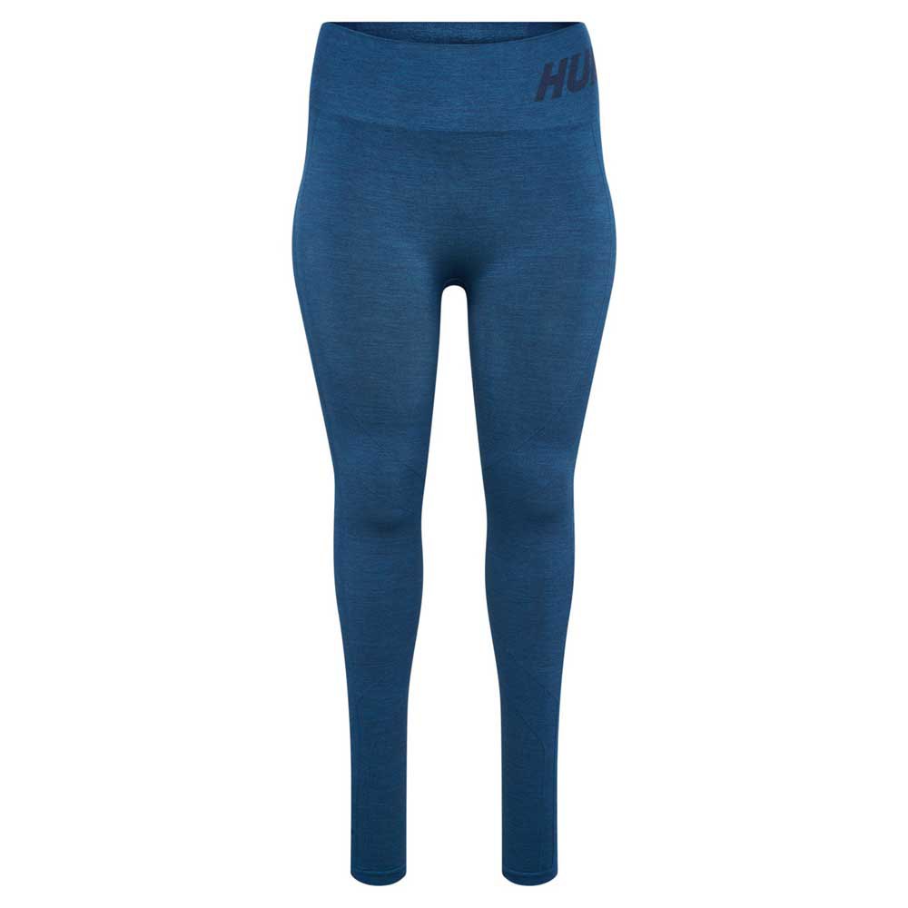 Hummel Curve Leggings Mid Waist Seamless Blau XL Frau von Hummel