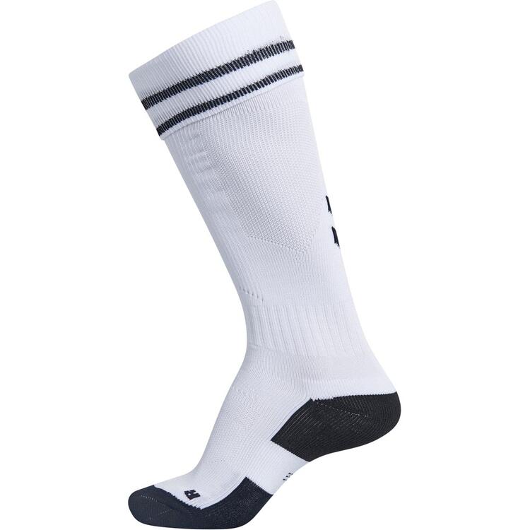 Hummel ELEMENT FOOTBALL SOCK WHITE/BLACK 204046-9124 Gr. 27/30 von Hummel