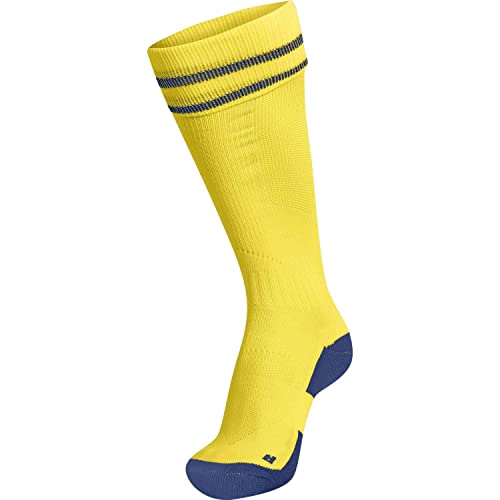 hummel Unisex Element Football Socken, Sports Gelb/True Blau, 31W 34L EU von hummel