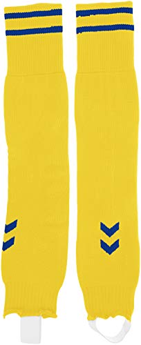 hummel Unisex Element Football Footless Socken, Sports Gelb/True Blau, 2 EU von hummel