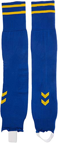 hummel Element Football Sock Footless, True Blau/Sports Gelb, 2 von hummel