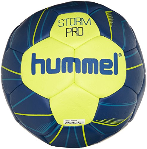 Hummel Erwachsene Storm Pro HB Handball, Neon Blue/Neon Green, 3 von hummel
