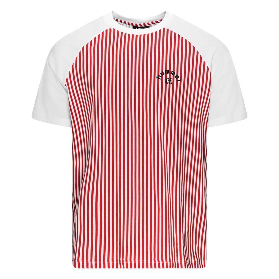 Hummel Fan T-Shirt 1986 - Weiß/Rot von Hummel