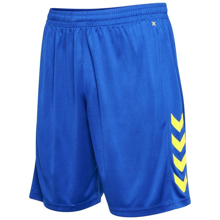 Hummel Fußball Shorts Core - Blau/Gelb von Hummel