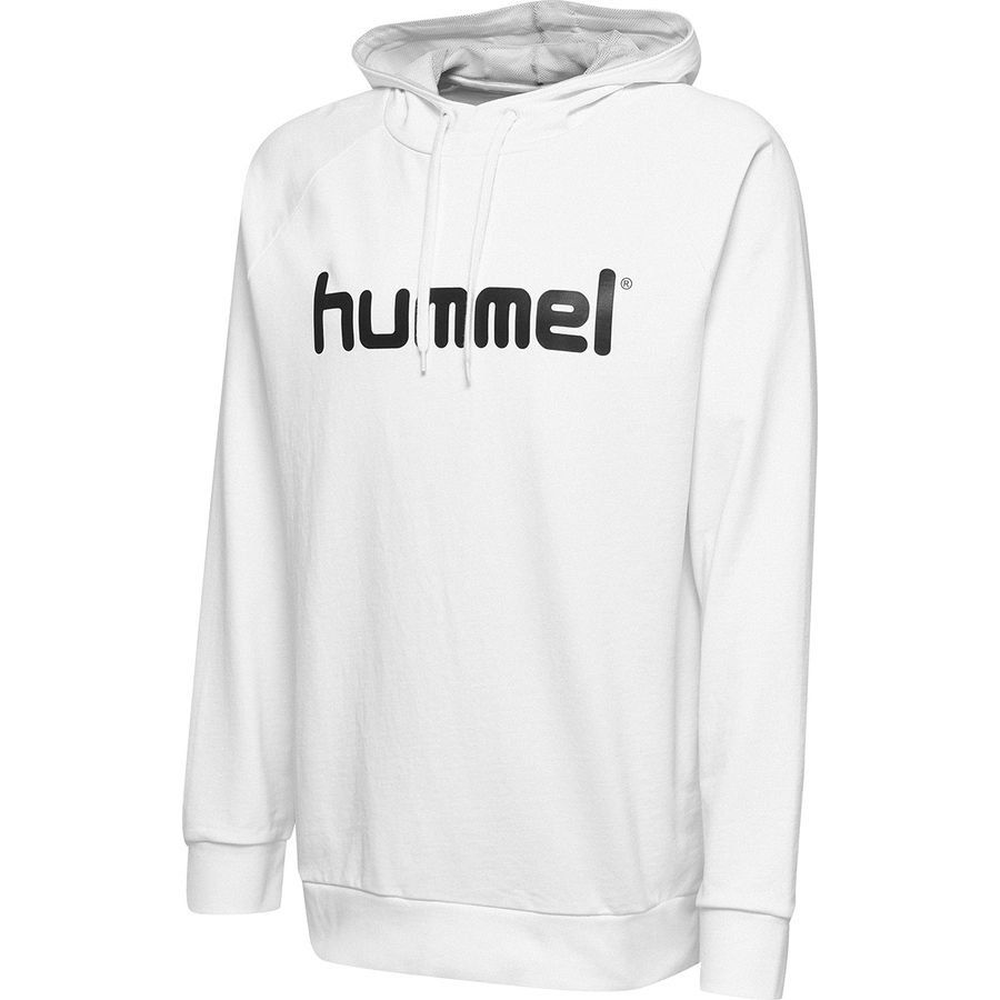 Hummel Go Cotton Logo Hoodie - Weiß von Hummel