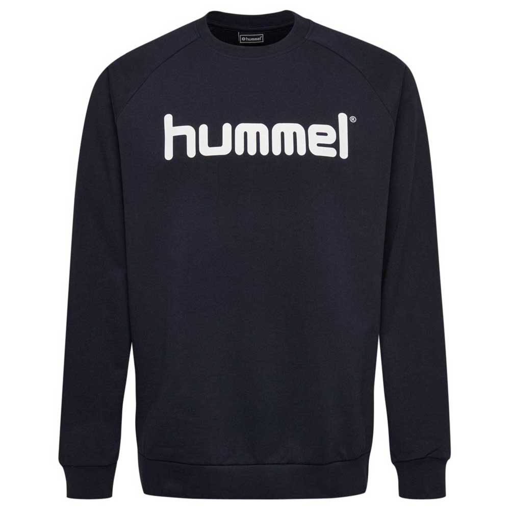 Hummel Go Cotton Logo Sweatshirt Blau 3XL Mann von Hummel