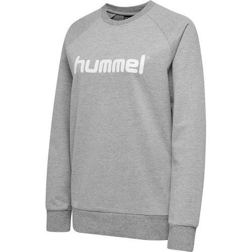Hummel Go Cotton Logo Sweatshirt - Grau Damen von Hummel