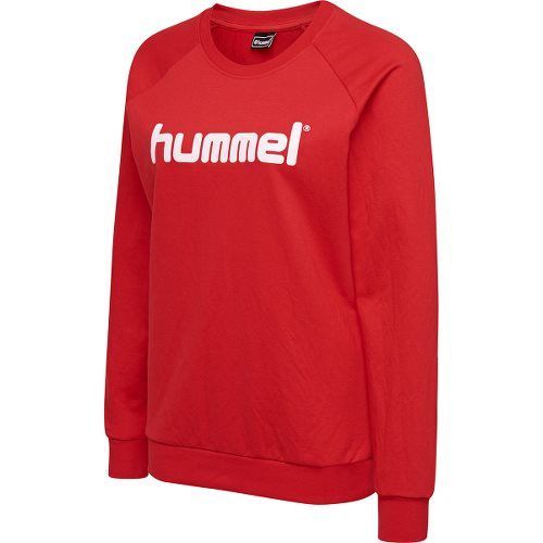 Hummel Go Cotton Logo Sweatshirt - Rot Damen von Hummel
