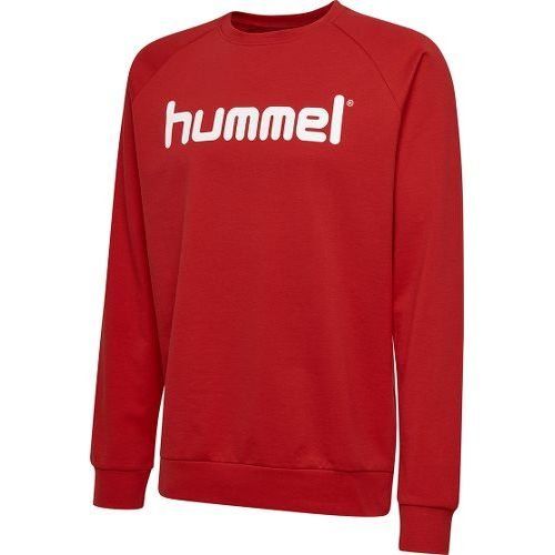 Hummel Go Cotton Logo Sweatshirt - Rot Kinder von Hummel