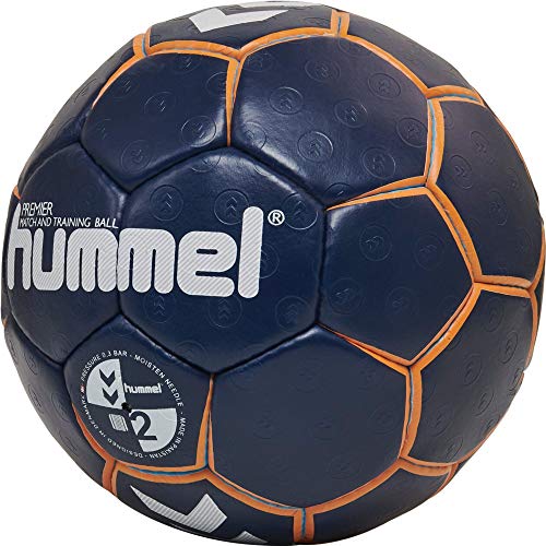 hummel 203602 HMLPREMIER-Handball Sport, Blau/orange/türkis, 3 von hummel