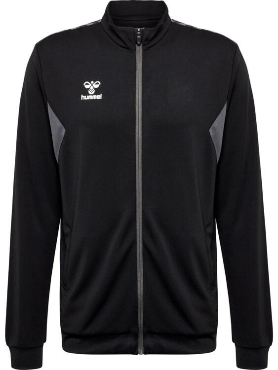 Hummel Hmlauthentic Pl Zip Jacket 219982 BLACK - Gr. 2XL von Hummel