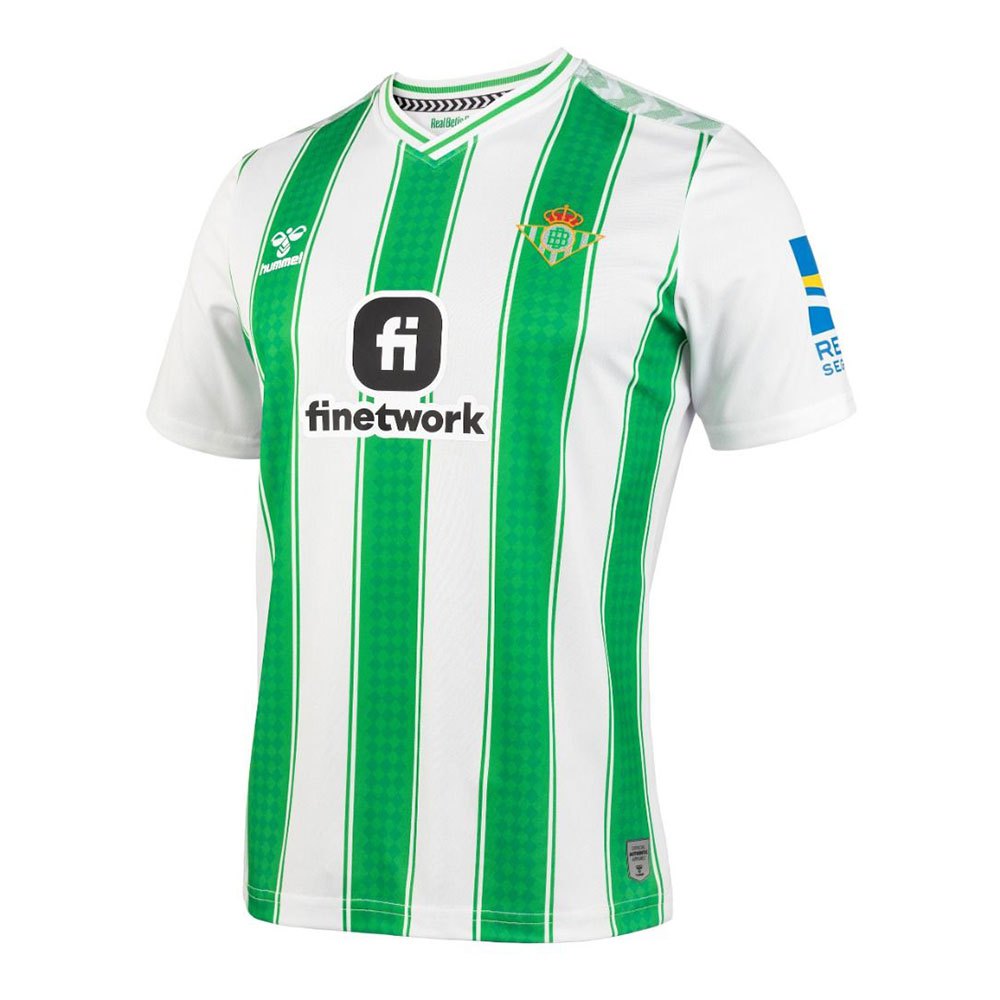 Hummel Real Betis Balompié 23/24 Short Sleeve T-shirt Home Grün L von Hummel