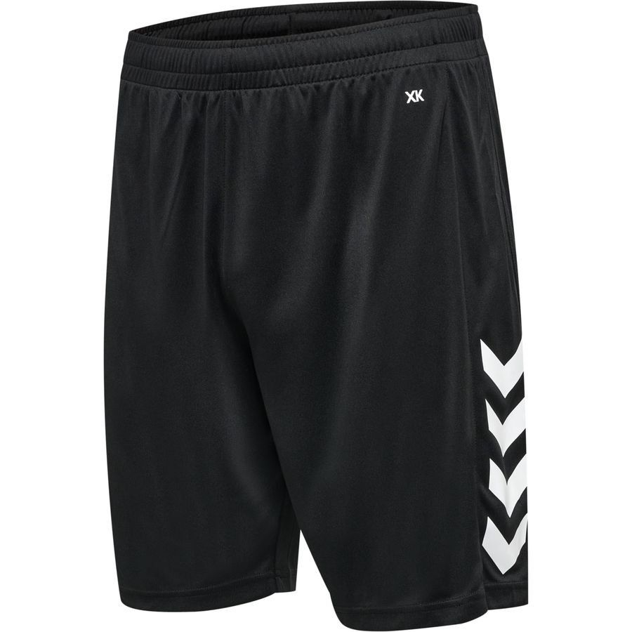 Hummel Fußball Shorts Core - Schwarz/Weiß von Hummel
