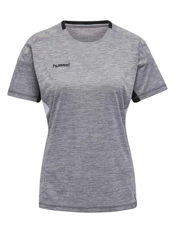 Hummel TECH MOVE JERSEY WOMAN S/S GREY MELANGE 2000062006 Gr. XL von Hummel