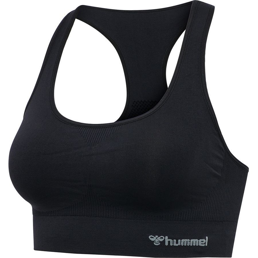 Hummel Tif Seamless Sport BH - Schwarz Damen von Hummel