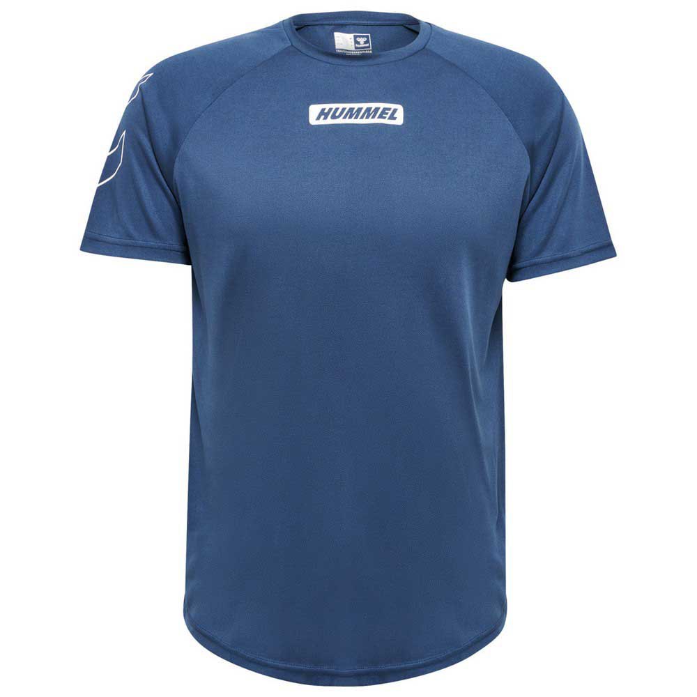 Hummel Topaz Short Sleeve T-shirt Blau L Mann von Hummel