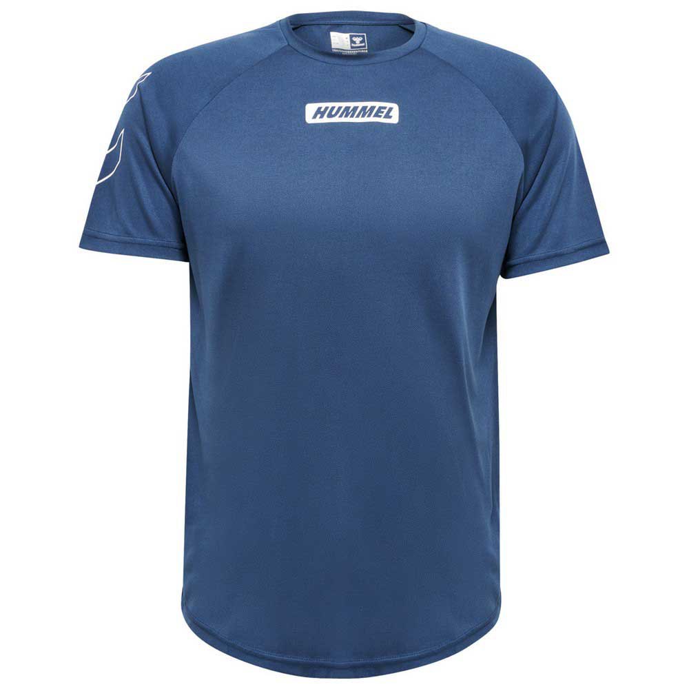 Hummel Topaz Short Sleeve T-shirt Blau XL Mann von Hummel