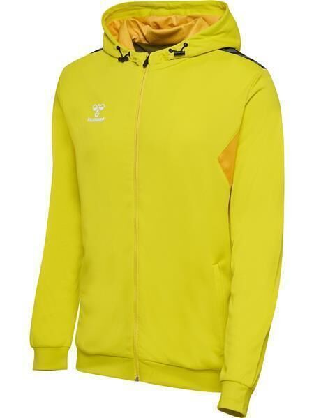 Hummel hmlAUTHENTIC PL ZIP HOODIE - BLAZING YELLOW - XL von Hummel