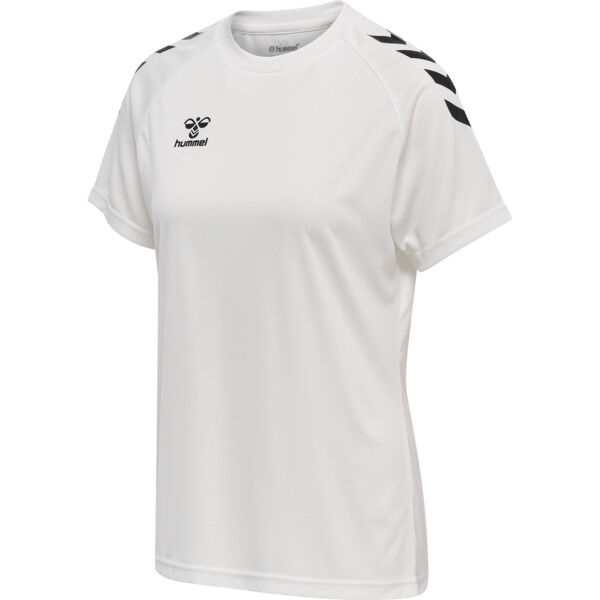 Hummel hmlCORE XK CORE POLY T-SHIRT S/S WOMAN - WHITE - L von Hummel
