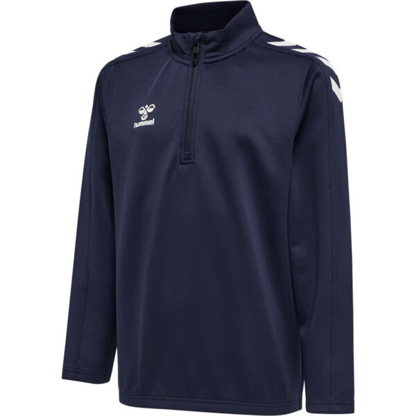 Hummel hmlCORE XK HALF ZIP POLY SWEAT KIDS - MARINE - 116 von Hummel