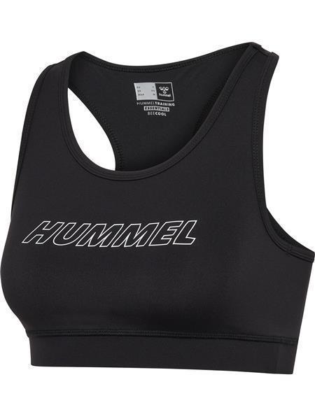 Hummel hmlTE FUNDAMENTAL SPORTS BRA BLACK/WHITE S von Hummel
