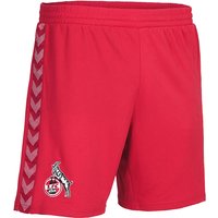 hummel 1. FC Köln Auswärtsshorts 2023/24 3062 - true red XXL von Hummel