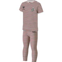 hummel 1. FC Köln Baby-Set Shirt+Hose white asparagus stripe 80 von Hummel