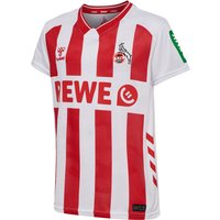 hummel 1. FC Köln Heimtrikot 2025/26 Kinder 9402 - white/true red 152 von Hummel
