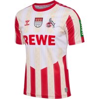 hummel 1. FC Köln Karneval Trikot 2023/24 9402 - white/true red L von Hummel