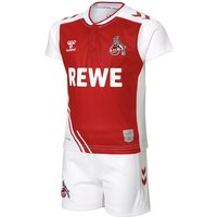 hummel 1. FC Köln Mini-Kit Heimtrikot 2022/23 white/true red 68 von Hummel