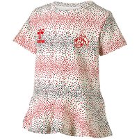 hummel 1. FC Köln gepunktetes Baby-Shirt mit Schößchen white asparagus dot 68 von Hummel