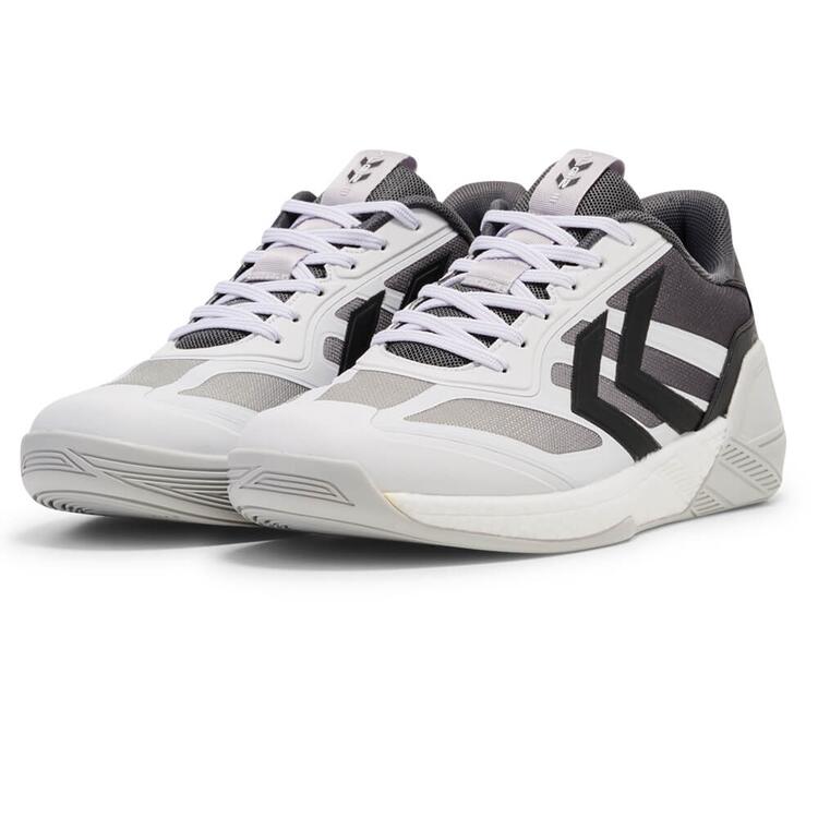 hummel Algiz IV Handballschuhe 225028 WHITE/BLACK - Gr. 46 von Hummel