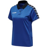 hummel Authentic Funktions-Poloshirt Damen true blue S von Hummel