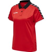 hummel Authentic Funktions-Poloshirt Damen true red XL von Hummel