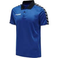 hummel Authentic Funktions-Poloshirt Herren true blue 3XL von Hummel