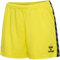 hummel Authentic Polyester Shorts Damen 5269 - blazing yellow L von Hummel