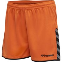 hummel Authentic Polyester Shorts Damen tangerine XS von Hummel