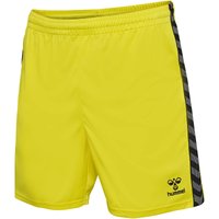 hummel Authentic Polyester Shorts Herren 5269 - blazing yellow S von Hummel