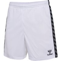 hummel Authentic Polyester Shorts Herren 9001 - white S von Hummel