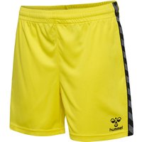 hummel Authentic Polyester Shorts Kinder 5269 - blazing yellow 152 von Hummel