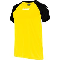 hummel Core Volleyball Stretch T-Shirt Damen blazing yellow L von Hummel