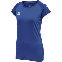 hummel Core Volleyball Stretch T-Shirt Damen true blue M von Hummel