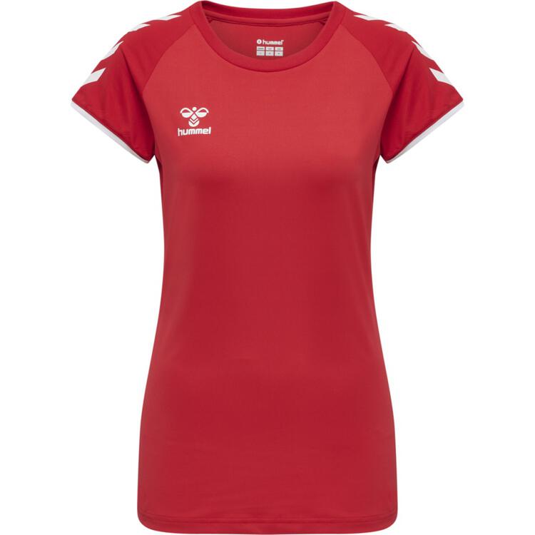 hummel Core Volleyball Stretch Trikot Damen 213924 TRUE RED XL von Hummel