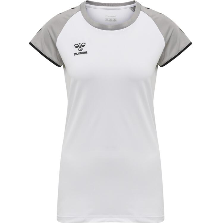 hummel Core Volleyball Stretch Trikot Damen 213924 WHITE XS von Hummel