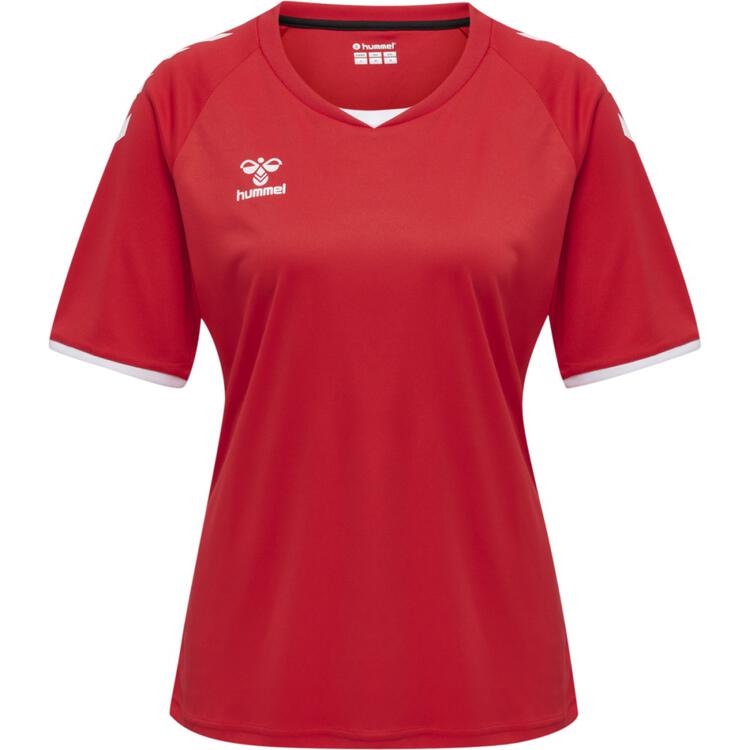 hummel Core Volleyball Trikot Damen 213923 TRUE RED Gr. S von Hummel